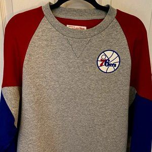 Mitchell & Ness Philadelphia 76ers Sweatshirt Size M
